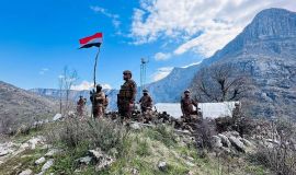 قيادة قوات الحدود تمسك نقاطا أمنية عراقية على الحدود التركية