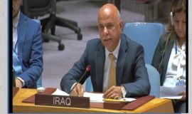 العراق يطالب في جلسة مجلس الأمن بوقف فوري لإطلاق النار في غزة