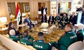 رئيس الجمهورية يؤكد أهمية مشاركة الفرق والمنتخبات العراقية في المحافل الدولية